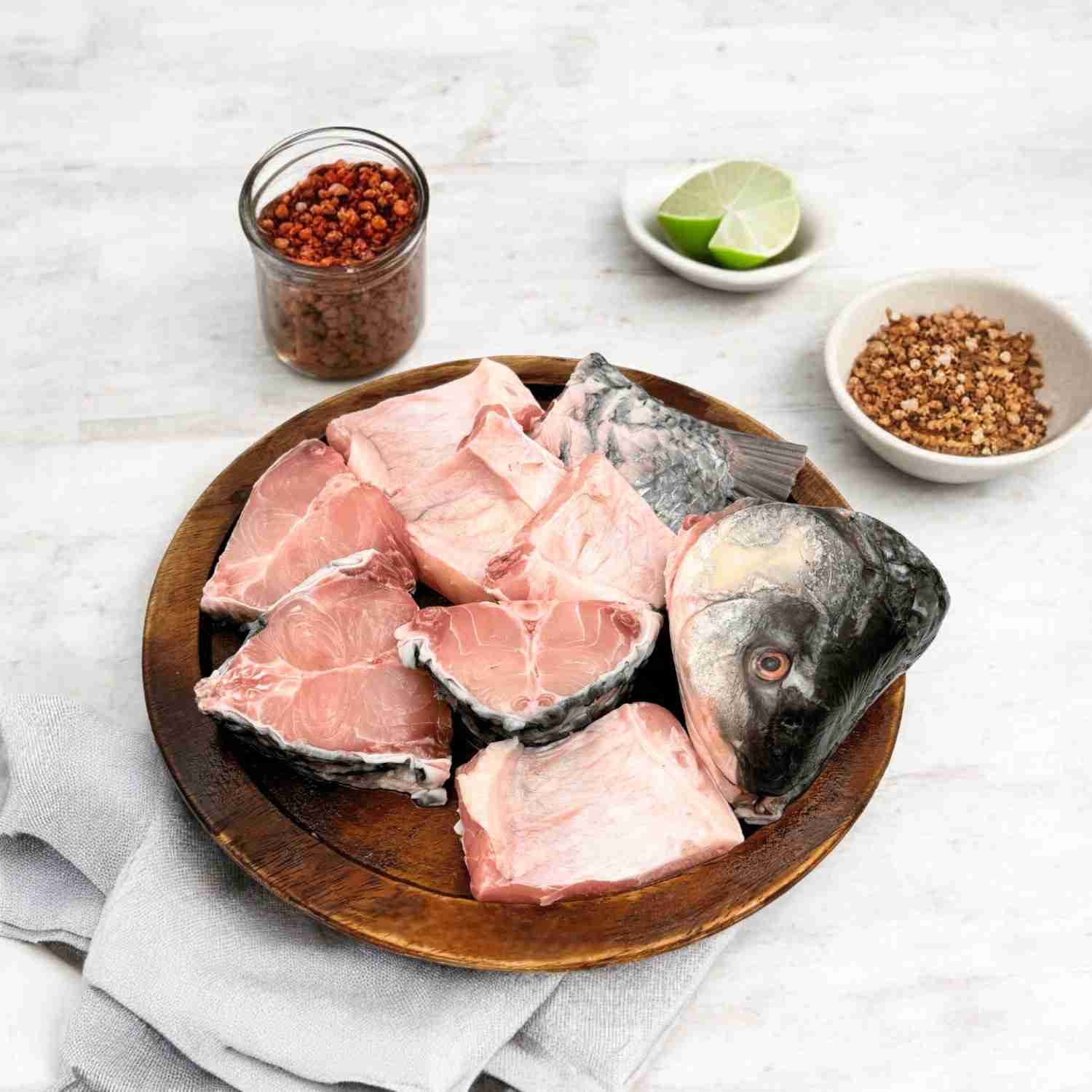 Catla - Whole Fish Cut Into Pieces(2 kg - 2.5 kg)